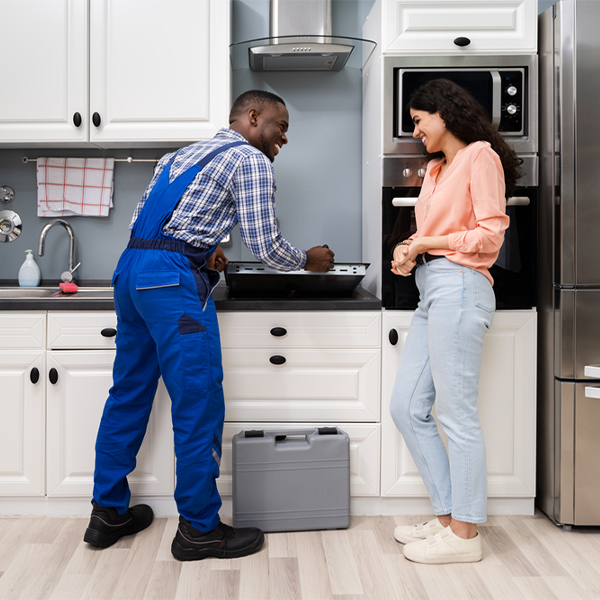 can you provide an estimate for cooktop repair before beginning any work in Manitou Oklahoma